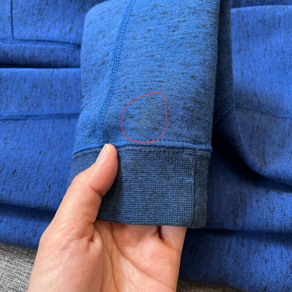 Nike Tech Fleece Full Zip Hoodie Jacket - Men's Size M - Blue - Picture 8 of 11